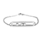 Bracelet Messika Move Classique - Bracelet grand modèle en or gris et diamants 58 Facettes 58FC67