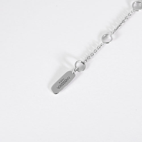 Bracelet Messika Move Classique - Bracelet grand modèle en or gris et diamants 58 Facettes 58FC67