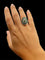 Bague 51 Grappolo di Luce - Bague en or jaune, argent, diamants et émeraudes 58 Facettes GRAPPOLO DI LUCE