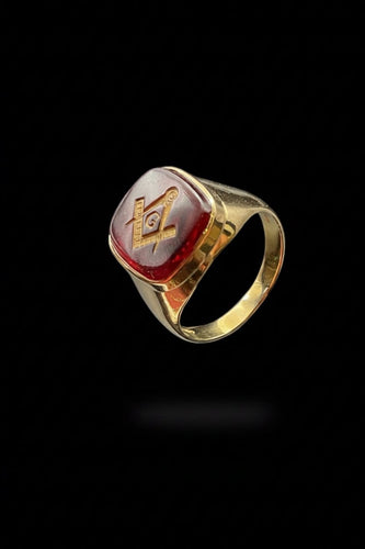 Bague 58 Lettera Scarlatta - Bague masculine en or jaune 58 Facettes ANELLO MASCHILE LETTERA