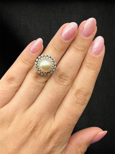 Bague 50 Regalo del Mare - Bague en or blanc et diamants 58 Facettes ANELLO REGALO DEL MARE