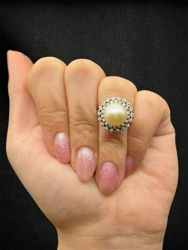 Bague 50 Regalo del Mare - Bague en or blanc et diamants 58 Facettes ANELLO REGALO DEL MARE