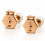 Boucles d'oreilles Boucles d'oreilles puces en or rose et perles fines 58 Facettes 90474