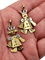 Pendentif Pomellato Re e Regina - Pendentifs en or 18 ct et diamants 58 Facettes 1