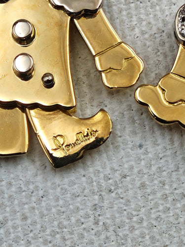 Pendentif Pomellato Re e Regina - Pendentifs en or 18 ct et diamants 58 Facettes 1