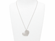 Collier Collier - Pendentif cœur en or blanc et diamants 58 Facettes 18310