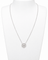 Collier Collier flocon de neige en or blanc et diamants 58 Facettes 21121