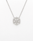 Collier Collier flocon de neige en or blanc et diamants 58 Facettes 21121