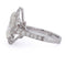 Bague 52 Bague goutte en or blanc 18 kt et diamants 58 Facettes AN390 (000719)