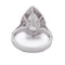 Bague 52 Bague goutte en or blanc 18 kt et diamants 58 Facettes AN390 (000719)
