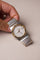 Montre Omega Constellation - Montre GMT en acier et or jaune 18K 58 Facettes MONTRE-026