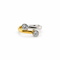 Bague 51 Toi & Moi - Bague en or jaune et platine avec diamants 58 Facettes 1.0000179/5