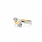 Bague 51 Toi & Moi - Bague en or jaune et platine avec diamants 58 Facettes 1.0000179/5