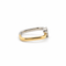Bague 51 Toi & Moi - Bague en or jaune et platine avec diamants 58 Facettes 1.0000179/5