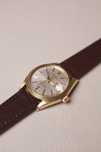 Montre Rolex Oyster Perpetual Date - Montre 1507 en or jaune 18K 58 Facettes MONTRE-030