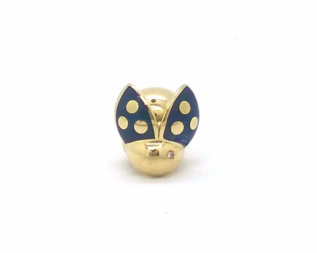 Broche Salvini - Broche Coccinelle en or jaune et diamant 58 Facettes 113c20_M