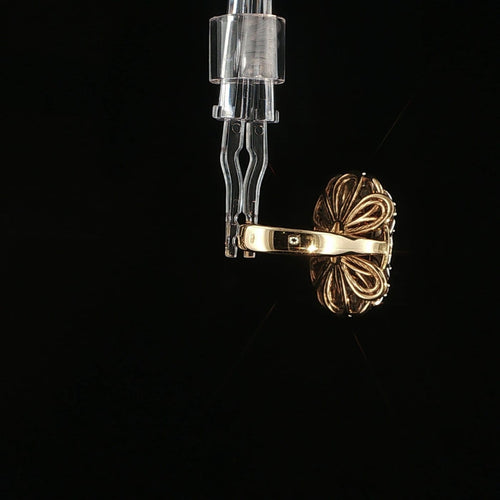 Bague Bague en or 18 carats, citrine 7,33 carats et diamants 1,08 carat 58 Facettes UN-1680