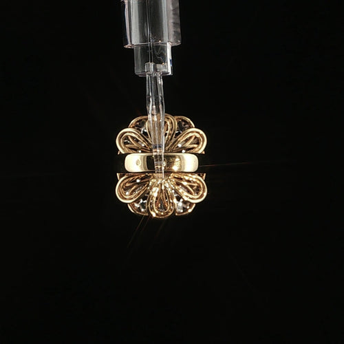 Bague Bague en or 18 carats, citrine 7,33 carats et diamants 1,08 carat 58 Facettes UN-1680