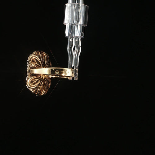 Bague Bague en or 18 carats, citrine 7,33 carats et diamants 1,08 carat 58 Facettes UN-1680