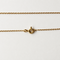 Collier Chaîne en or jaune 18 carats, maille forçat 58 Facettes