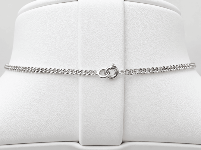 Collier Collier pendentif en platine et or blanc avec diamants 58 Facettes 31840