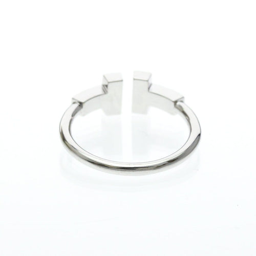 Tiffany & Co. T Wire - Or blanc 18 ct et diamants 58 Facettes o7wfgs429t