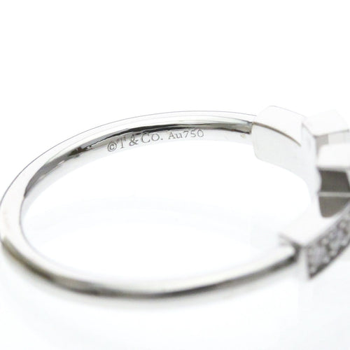 Tiffany & Co. T Wire - Or blanc 18 ct et diamants 58 Facettes o7wfgs429t