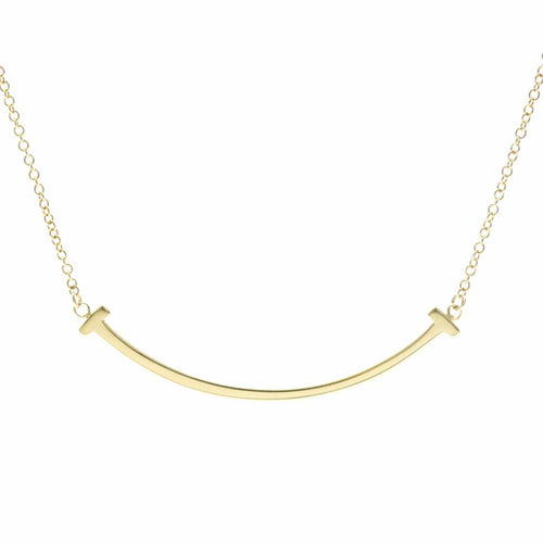 Pendentif Tiffany & Co. T Smile - Pendentif en or jaune 58 Facettes uqp9kfo1ox