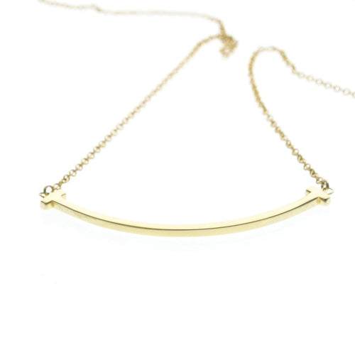 Pendentif Tiffany & Co. T Smile - Pendentif en or jaune 58 Facettes uqp9kfo1ox