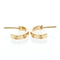 Boucles d'oreilles Cartier Love - Boucles d'oreilles créoles en or rose 58 Facettes mo8osf1qsc