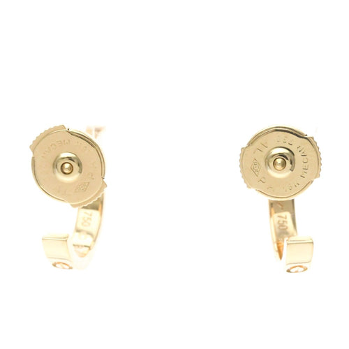 Boucles d'oreilles Cartier Love - Boucles d'oreilles créoles en or rose 58 Facettes mo8osf1qsc