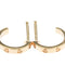 Boucles d'oreilles Cartier Love - Boucles d'oreilles créoles en or rose 58 Facettes mo8osf1qsc
