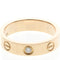 Cartier Love Wedding Band 1 Diamond 18K Rose Gold with Diamond 58 Facettes uichwjjso7