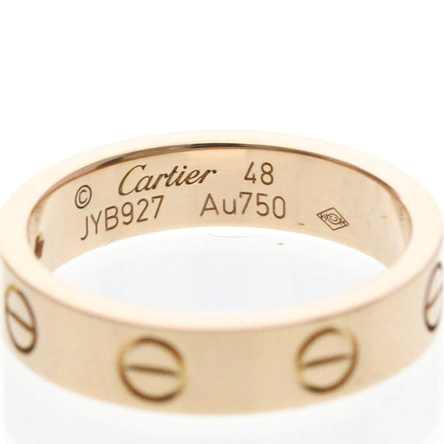 Cartier Love Wedding Band 1 Diamond 18K Rose Gold with Diamond 58 Facettes uichwjjso7