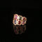 Bague Bague en or jaune 18 carats, saphirs multicolores 4,44 carats et diamants 58 Facettes UN-1668