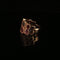 Bague Bague en or jaune 18 carats, saphirs multicolores 4,44 carats et diamants 58 Facettes UN-1668