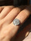 Bague 51 Art déco - Bague en platine et diamants 58 Facettes 286