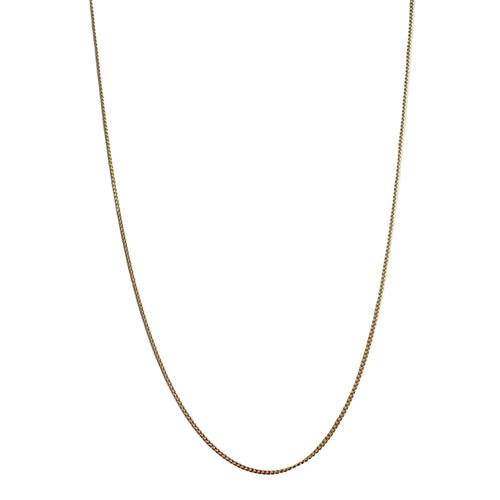 Collier Chaîne en or jaune 18 carats, maille gourmette 58 Facettes BIJ181