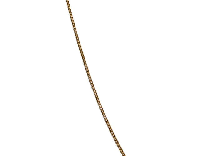 Collier Chaîne en or jaune 18 carats, maille gourmette 58 Facettes BIJ181