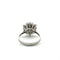 Bague 55 Bague cocktail rosette en or blanc et diamants 58 Facettes 50518