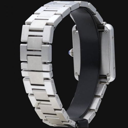 Montre Cartier - Montre Tank Solo avec bracelet en acier 58 Facettes MT47630
