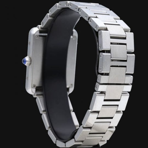 Montre Cartier - Montre Tank Solo avec bracelet en acier 58 Facettes MT47630