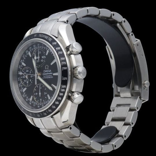 Montre Omega - Montre Speedmaster Day-Date Chronograph en acier 58 Facettes MT48230