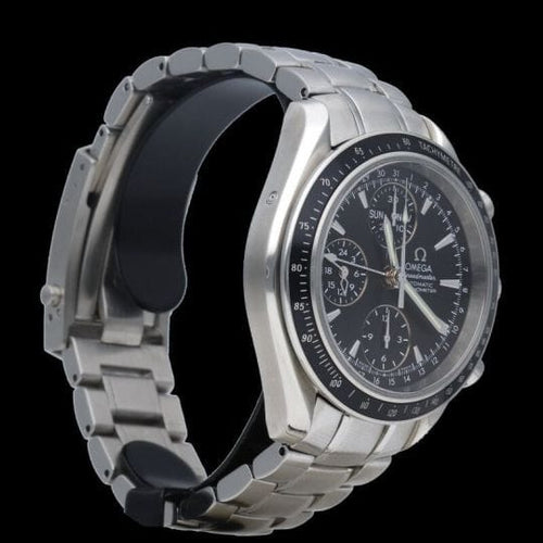 Montre Omega - Montre Speedmaster Day-Date Chronograph en acier 58 Facettes MT48230