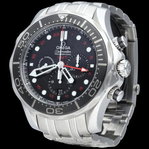 Montre Omega Seamaster - Montre Diver 300M GMT Chronograph 44 mm 58 Facettes MT48138
