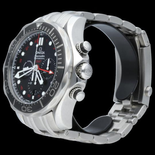 Montre Omega Seamaster - Montre Diver 300M GMT Chronograph 44 mm 58 Facettes MT48138