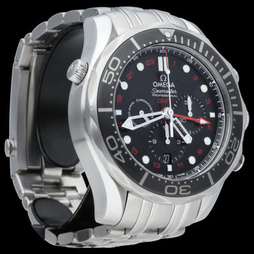 Montre Omega Seamaster - Montre Diver 300M GMT Chronograph 44 mm 58 Facettes MT48138
