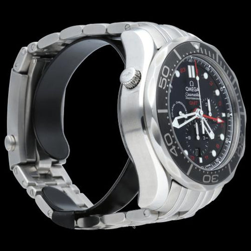 Montre Omega Seamaster - Montre Diver 300M GMT Chronograph 44 mm 58 Facettes MT48138