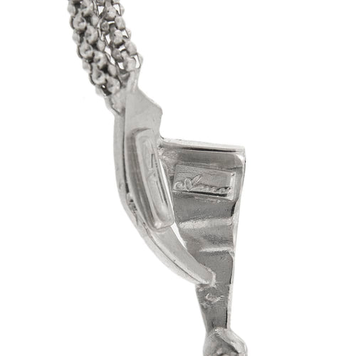 Bracelet Amo - Bracelet double maille pop-corn en or blanc 18 ct 58 Facettes 33127