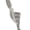 Bracelet Amo - Bracelet double maille pop-corn en or blanc 18 ct 58 Facettes 33127